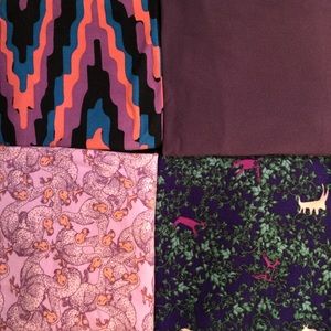 Lularoe OS pink and purple bundle